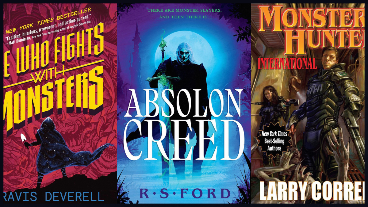 Something in the Dark: 9 Fantasy Books About Monster Hunters