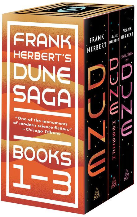 Frank Herbert's Dune Saga 3-Book MMPB Boxed Set