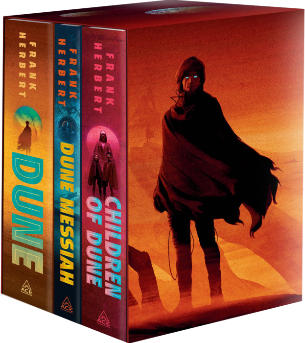 Frank Herbert's Dune Saga 3-Book Deluxe Hardcover Boxed Set