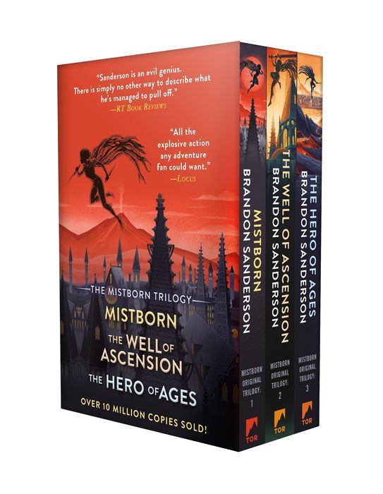 Mistborn Original Trilogy Boxed Set by Brandon Sanderson | Snowlock Books