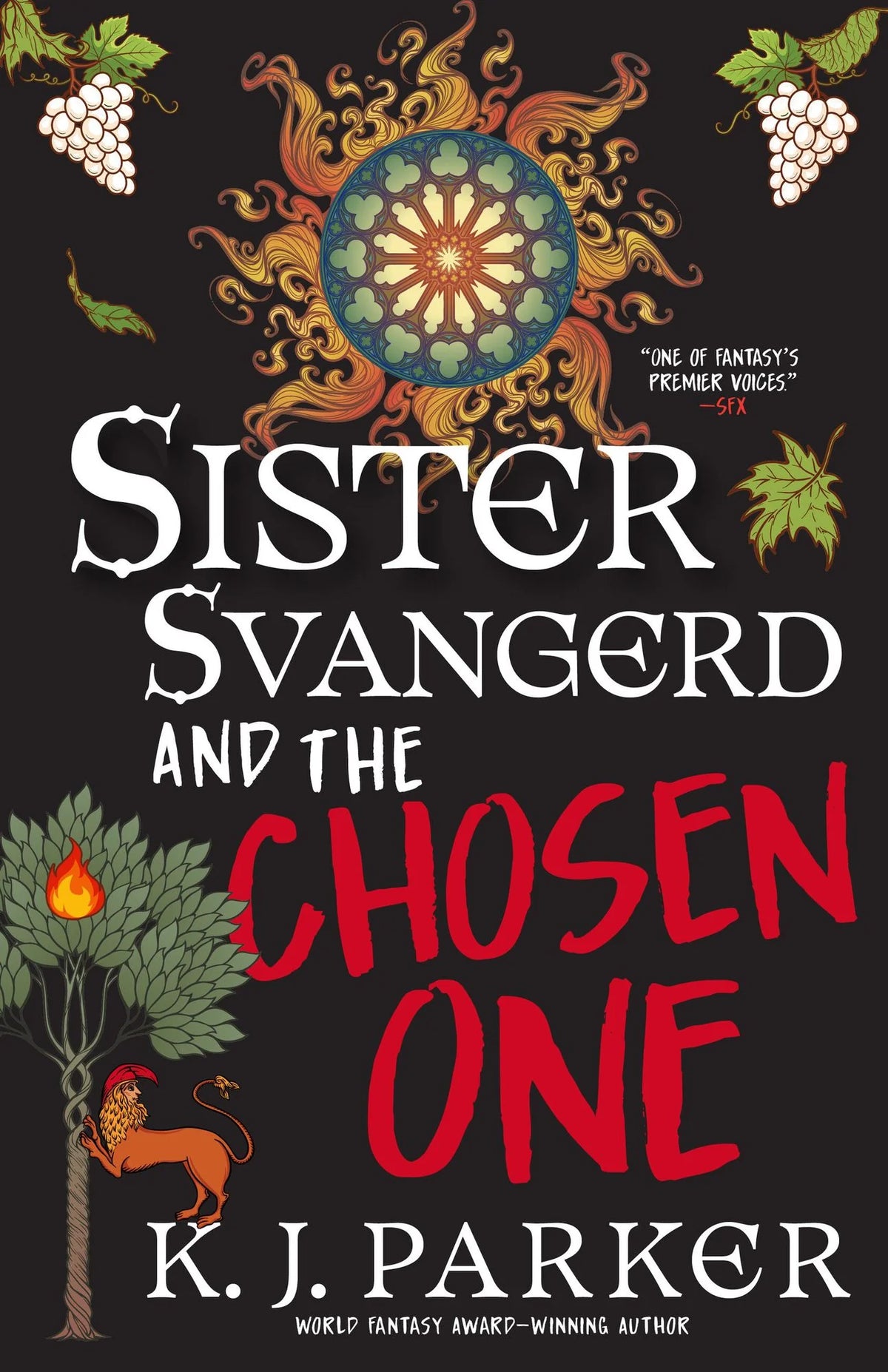 Book cover for 'Sister Svangerd and the Chosen One' by K. J.